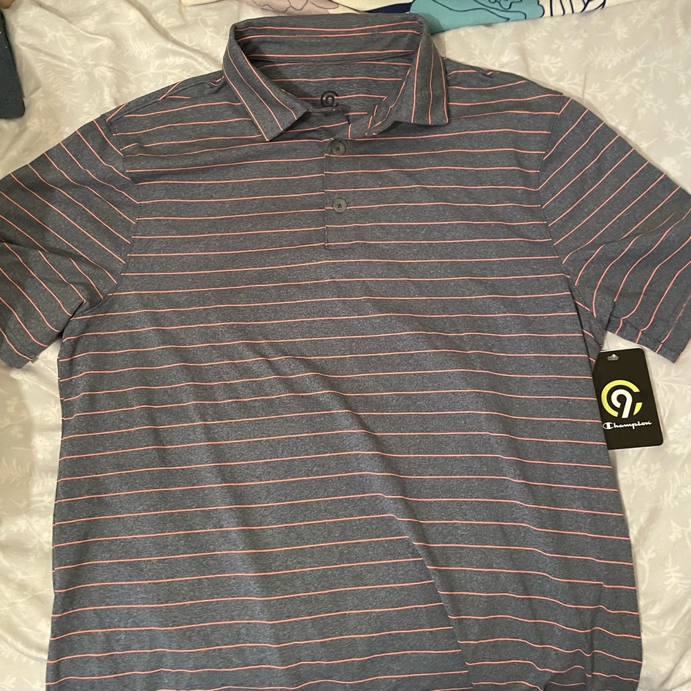 C9 by Champion Collared Striped Shirt